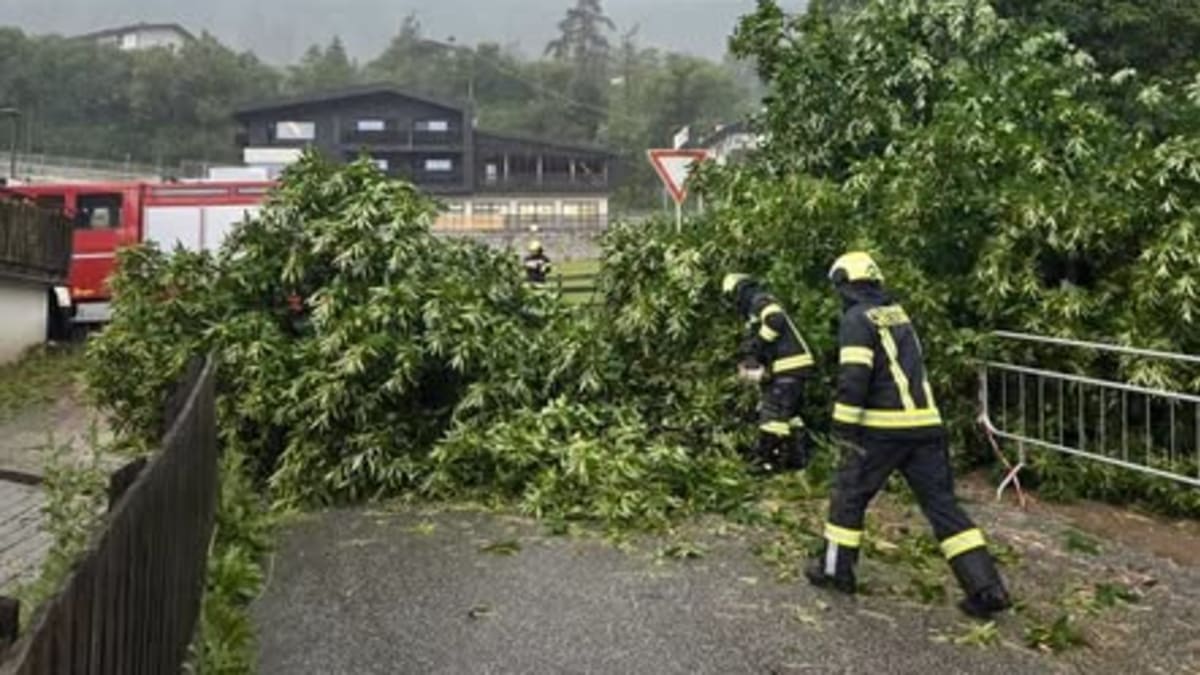 Gewitter führen zu Feuerwehreinsätzen in mehreren Ortschaften